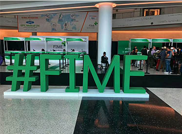 Olive At The FIME Medical Exhibition, Waiting For You！