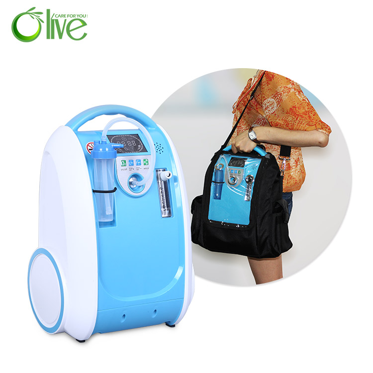 5KG Portable Oxygen Making Machine , Accurate Pulse Oxygen Breathing Machine
