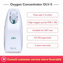 High Altitude Oxygen Concentrator , 300W Mobile O2 Concentrator Low Purity Alarm