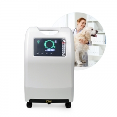 Veterinarian uses 10L oxygen concentrator