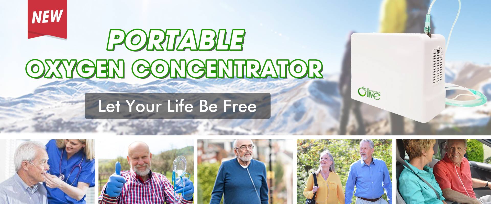 new portable oxygen concentrator